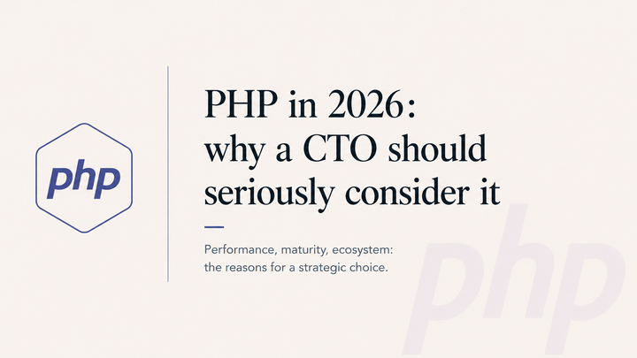 PHP & Symfony in 2026: a CTO perspective on the stack
